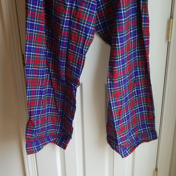 NWT LIZ CLAIBORNE WOMAN PLAID FLANNEL SLEEP PANTS - Picture 6 of 6